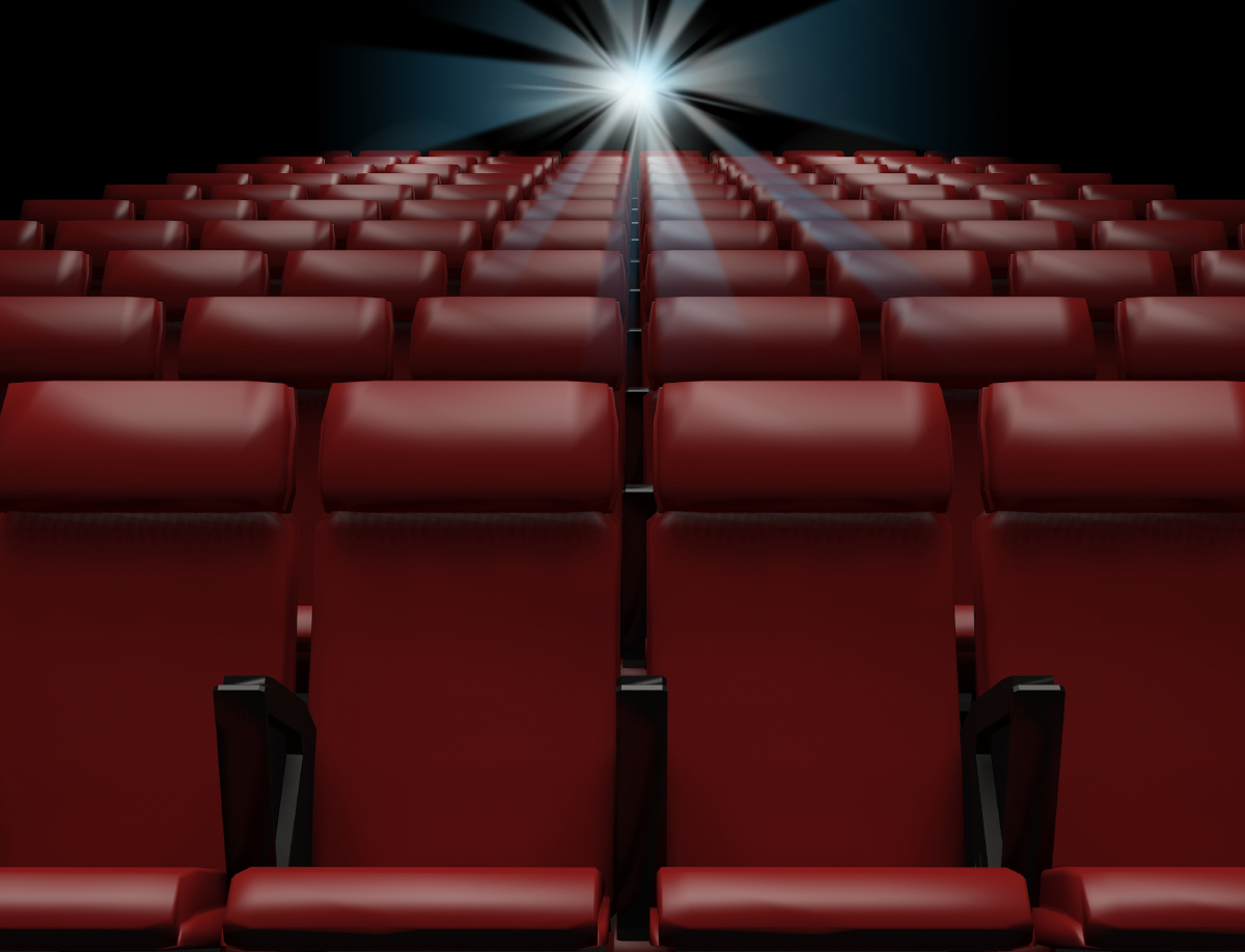 salle de cinéma vide
